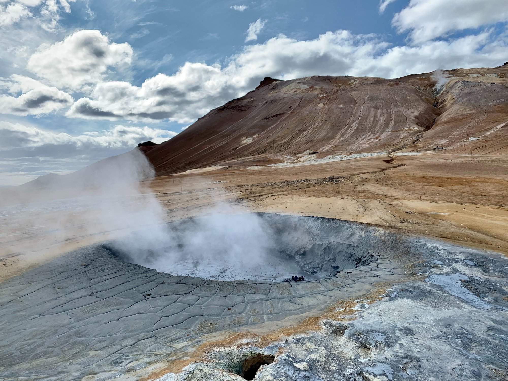 Fumarole at Hverir