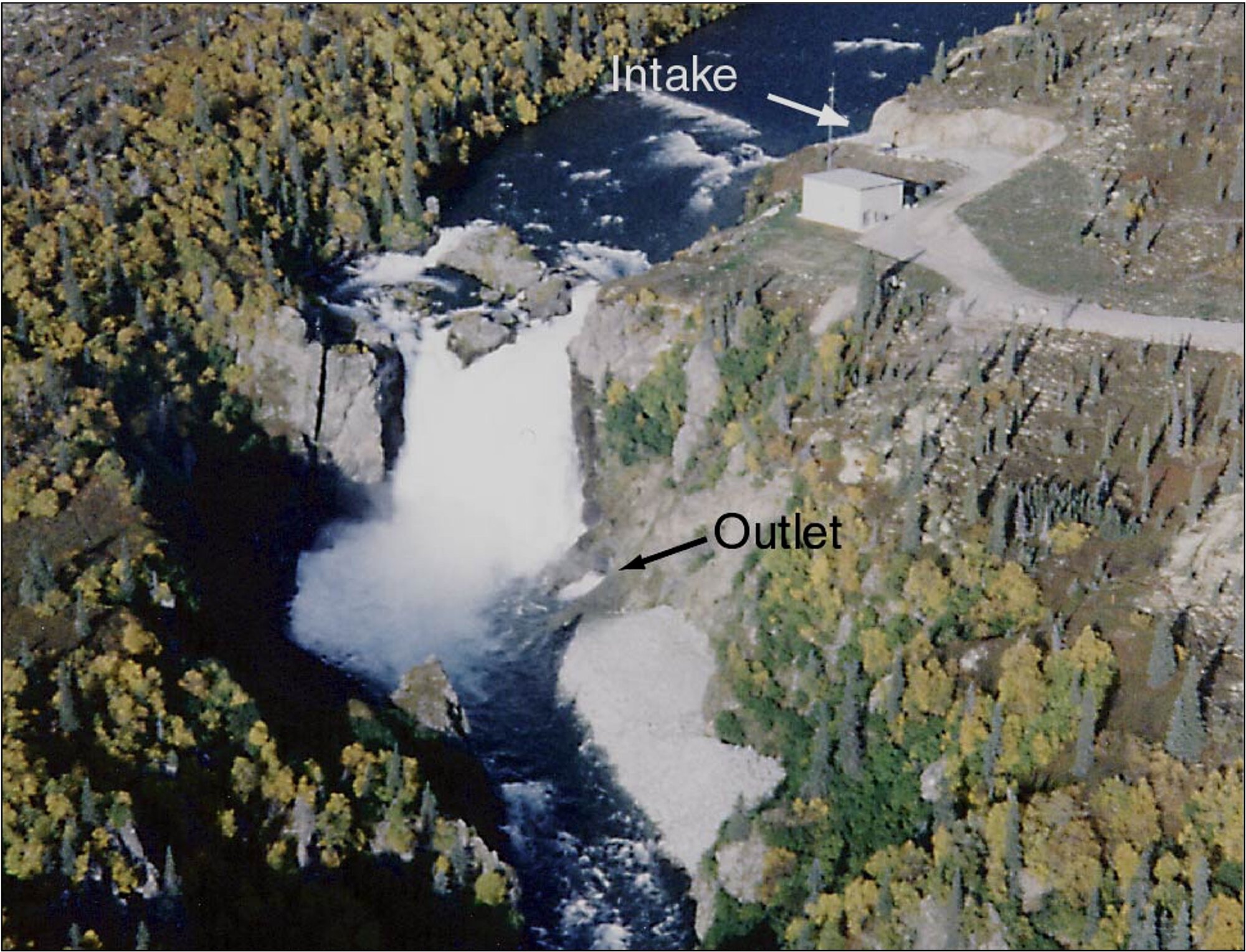 Tazimina Falls, AK. Run-of-River (No Pondage/Water Storage) Facility